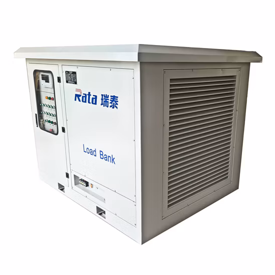 Generatore di gruppi elettrogeni con resistenza fittizia CA di design per esterni da 500 kW che testa il banco di carico resistivo con controllo automatico